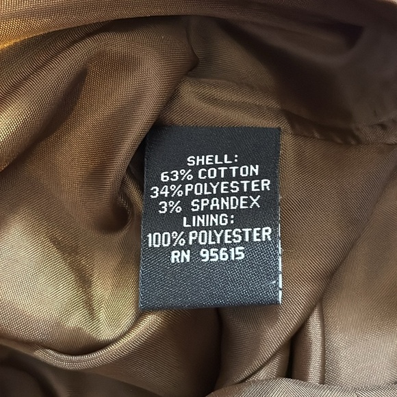 Rafaella Embellished Sleeveless Lined Brown Midi Dress Back Zip Women’s 10 - Picture 6 of 8